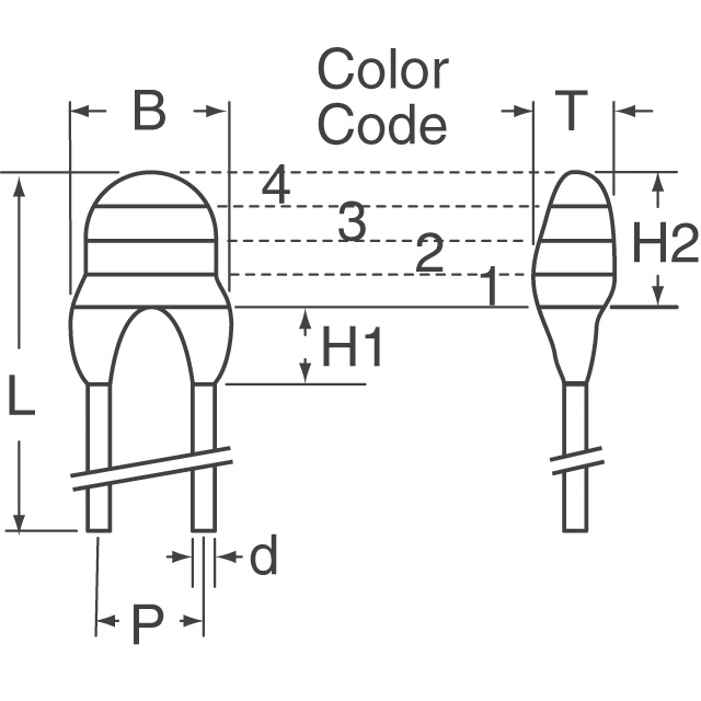 NTCLE100E3103HB0 Vishay Beyschlag/Draloric/BC Components Sensors